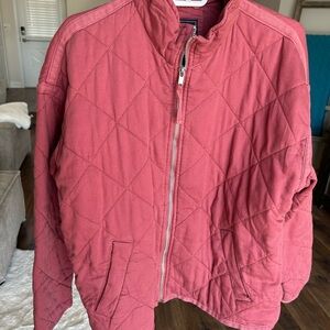 GAP Women's Bomber Jacket in Red